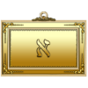 A gold rectangle